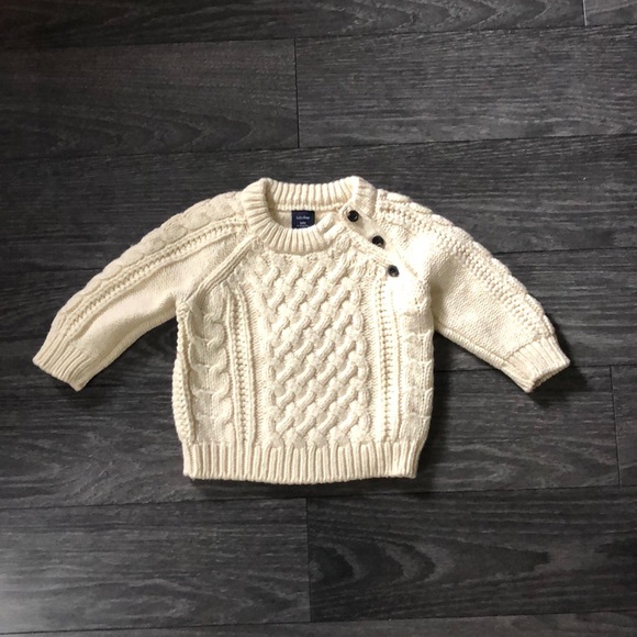 baby fisherman sweater